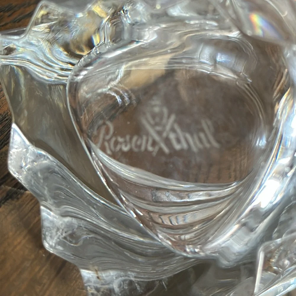 Rosenthal Art Deco Lead Crystal Vase Early 20th century